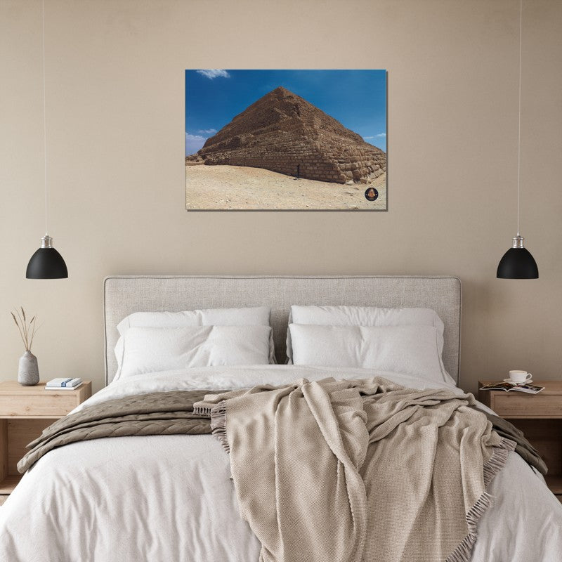 Pharoahs Gold Collection | Step Pyramid of Djoser | Chalanni 70cmx100cm canvas