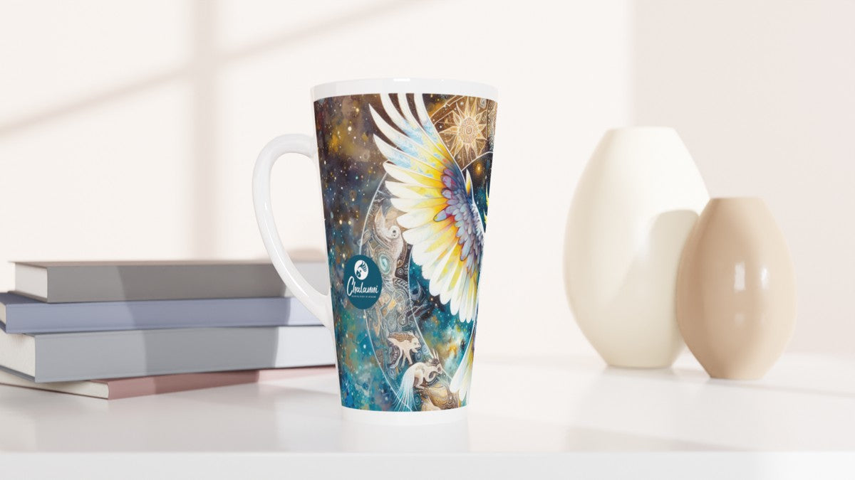 The Chalanni Dreamtime | 17 oz Ceramic Designer Latte Mug - Chalanni
