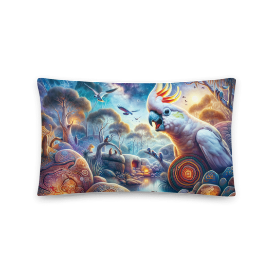 The Dreaming | Designer Cushion Covers 20”x 12” Rectangular - Chalanni