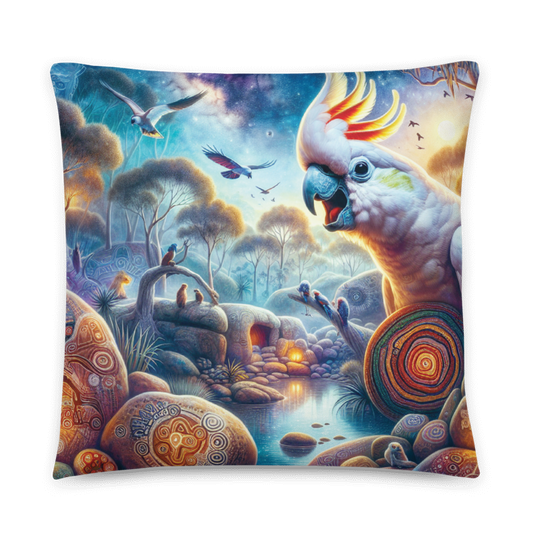 The Dreaming | Designer Cushion Covers 22” x 22” - Chalanni