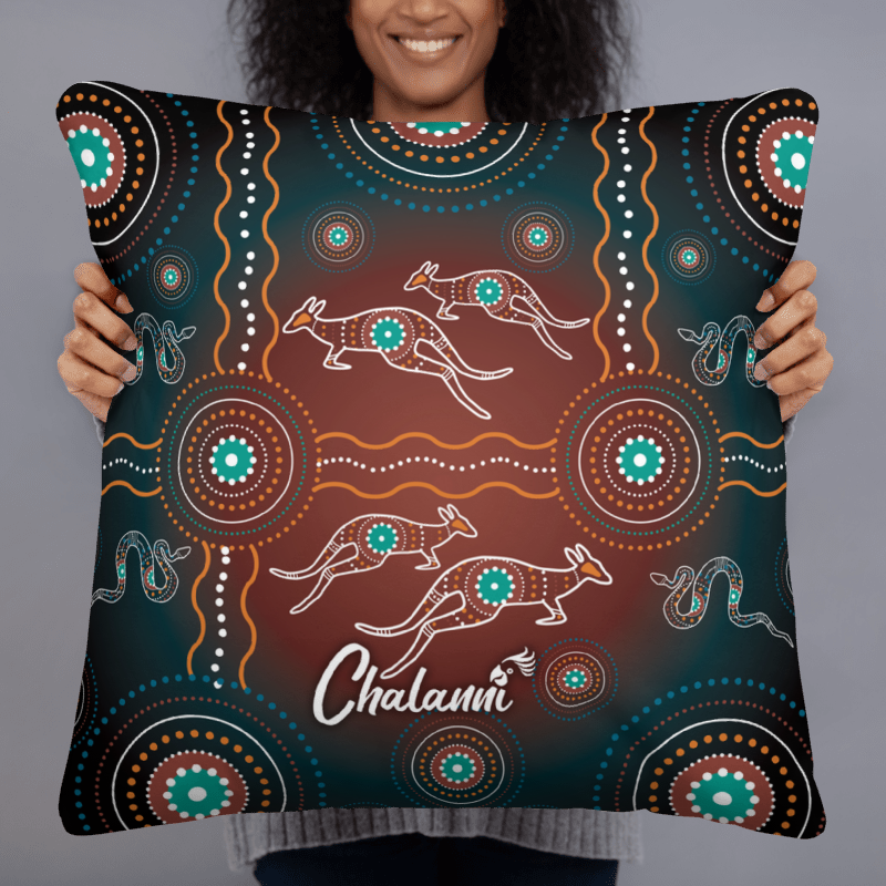 The Dreaming | Designer Cushion Covers 22” x 22” - Chalanni