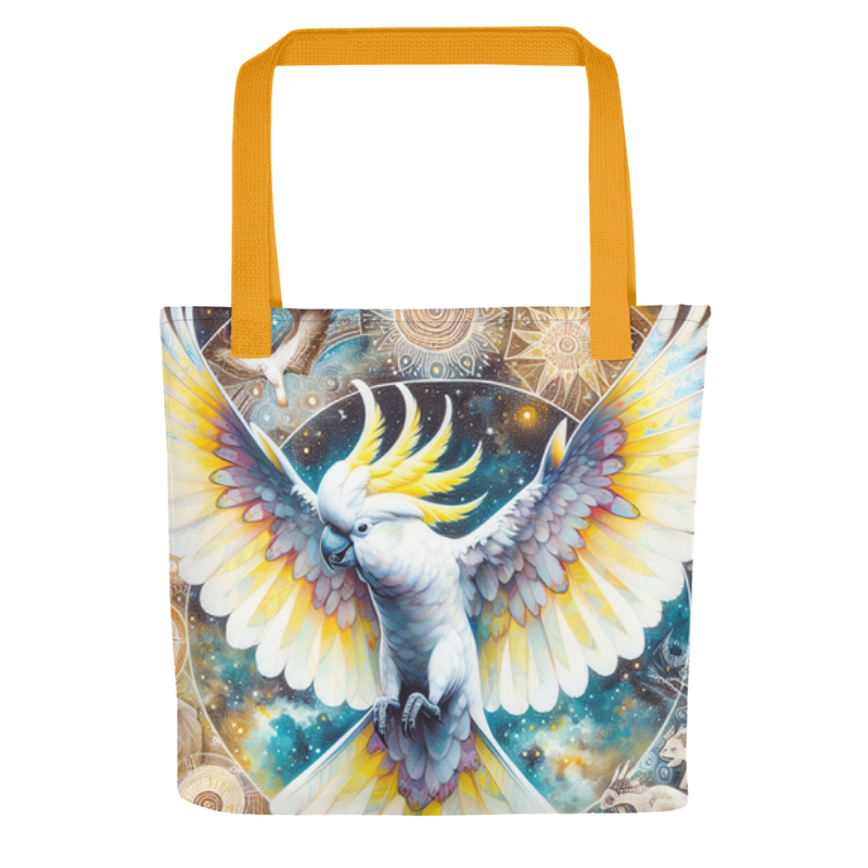 The Dreamtime Chalanni | Designer All-Over Print Tote Bag 15”x 15” - Chalanni