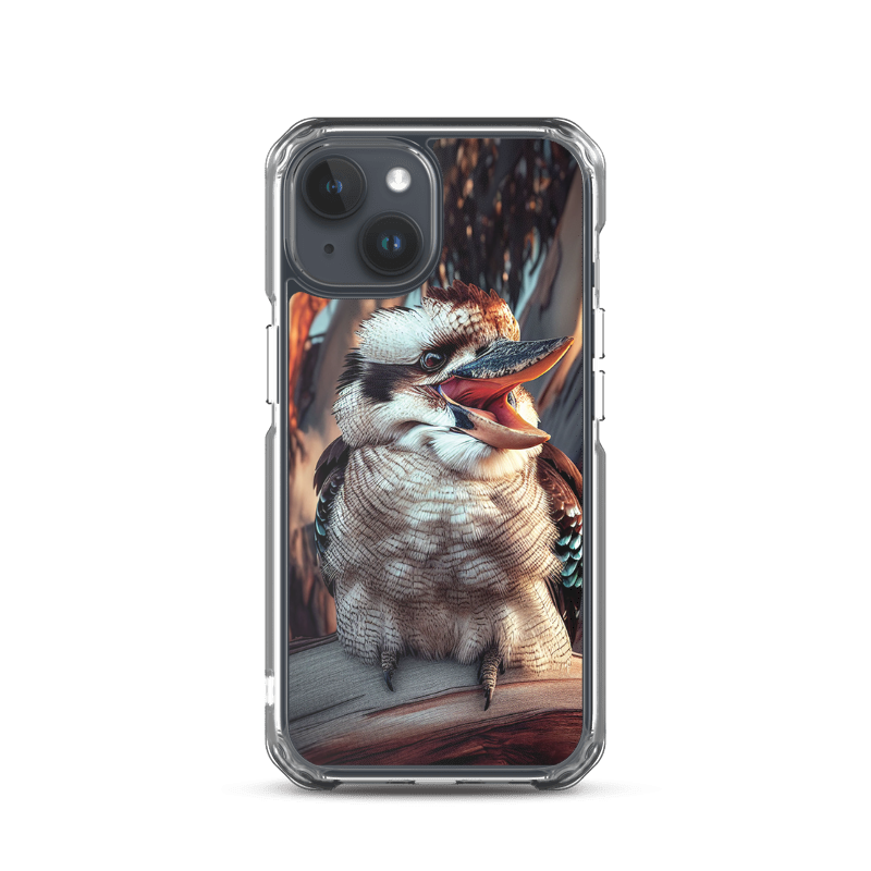The Laughing Kookaburra | Designer Iphone 15 Case - Chalanni