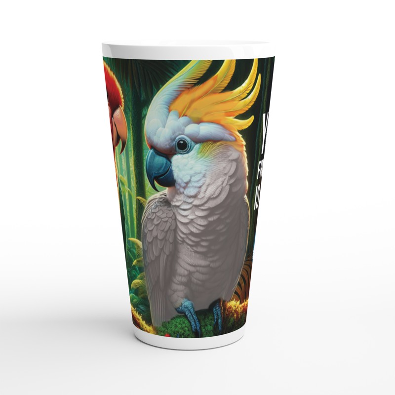 Winston and Chalannni | 17 oz Ceramic Designer Latte Mug - Chalanni