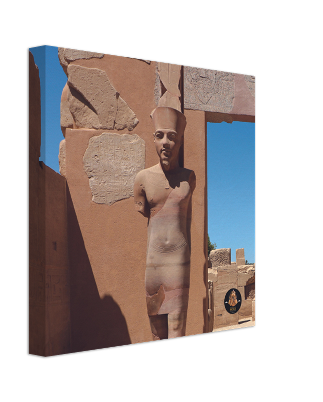 Pharaoh's Gold Collection | Tutankhamun 1  | 30 cm x 30 cm Egyptian Wall Canvas - Chalanni